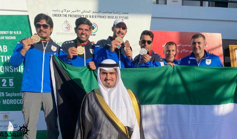 الرماية ترفع رصيدها إلى 9 ميداليات في البطولة العربية للرماية في المغرب