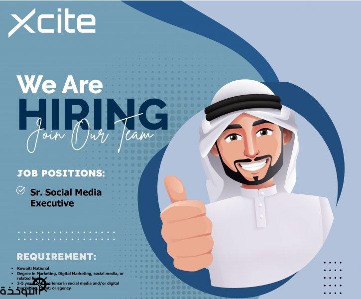   ..    Xcite  Sr. Social Media Executive
